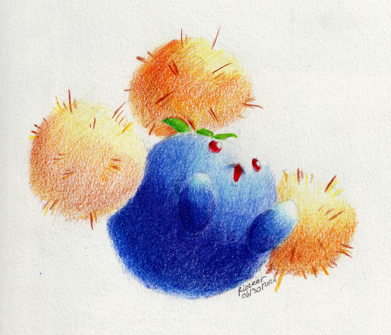 Jumpluff In Color